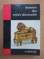 Histoire des Styles Decoratifs