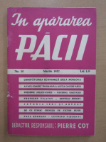 Revista In Apararea Pacii, nr. 10, martie 1952