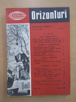 Revista Orizonturi, anul VI, nr. 69, februarie 1957