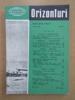 Revista Orizonturi, anul VI, nr. 70, martie 1957