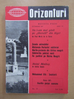 Revista Orizonturi, anul VI, nr. 77, octombrie 1957