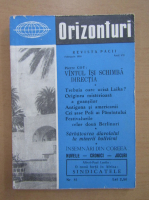 Revista Orizonturi, anul VII, nr. 81, februarie 1958