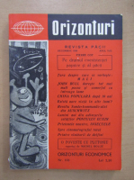 Revista Orizonturi, anul VIII, nr. 103, decembrie 1959