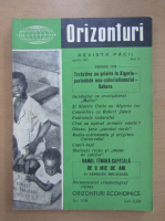 Revista Orizonturi, anul X, nr. 119, aprilie 1961