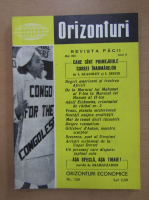 Revista Orizonturi, anul X, nr. 120, mai 1961