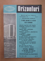 Anticariat: Revista Orizonturi, anul X, nr. 123-124, august-septembrie 1961