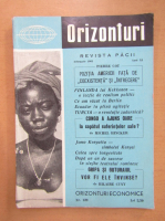 Revista Orizonturi, anul XI, nr. 129, februarie 1962