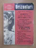 Revista Orizonturi, anul XI, nr. 131, aprilie 1962