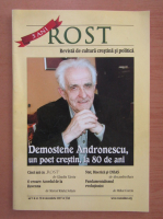 Rost. Revista de cultura crestina si politica, anul V, nr. 58, decembrie 2007