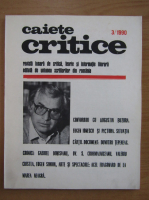 Caiete critice, nr. 3, 1990