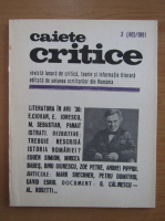 Caiete critice, nr. 3 (40), 1991