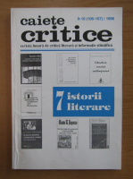 Caiete critice, nr. 9-10 (106-107), 1996