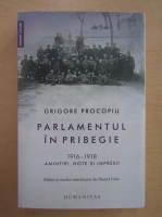 Grigore Procopiu - Parlamentul in pribegie