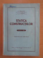 I. P. Procofiev - Statica constructiilor