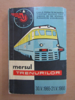 Mersul trenurilor 1965-1966