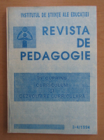 Revista de pedagogie, nr. 3-4, 1994