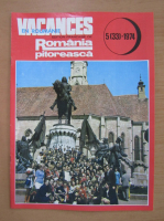 Revista Vacances en Roumanie, nr. 5 (33), 1974