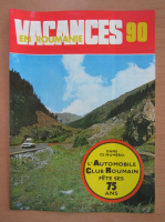 Revista Vacances en Roumanie, nr. 90, 1979