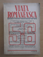 Revista Viata Romaneasca, anul II, nr. 5-6, mai-iunie 1949