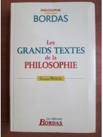 Georges Pascal - Les grands textes de la philosophie