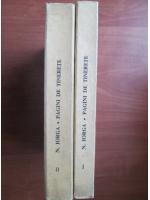 Anticariat: N. Iorga - Pagini de tinerete (2 volume)