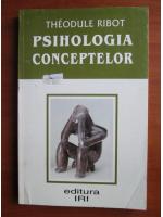 Anticariat: Theodule Ribot - Psihologia conceptelor