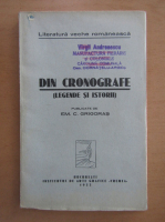 Em. C. Grigoras - Din cronografe