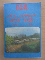 Mersul trenurilor 1990-1991
