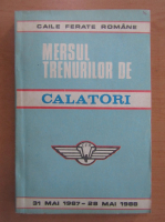 Mersul trenurilor de calatori 1987-1988