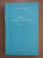 Proiect de plan editorial, 1974