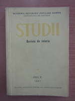 Studii. Revista de istorie, anul X, nr. 3, 1957