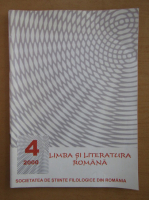 Revista Limba si literatura romana, nr. 4, 2000