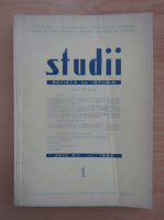 Studii. Revista de istorie, tomul 15, nr. 1, 1962