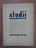 Studii. Revista de istorie, tomul 15, nr. 3, 1962
