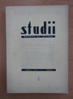 Studii. Revista de istorie, tomul 16, nr. 4, 1963