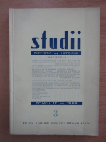 Studii. Revista de istorie, tomul 17, nr. 3, 1964