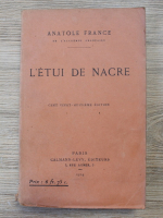 Anticariat: Anatole France - L'etui de nacre (1924)