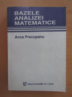 Anca Precupanu - Bazele analizei matematice