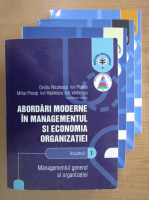 Ovidiu Nicolescu - Abordari moderne in managementul si economia organizatiei (4 volume)