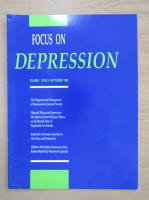 Revista Focus on Depression, volumul 1, nr. 3, septembrie 1990
