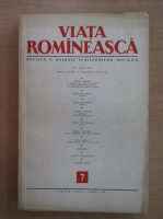 Revista Viata Romaneasca, anul IX, nr. 7, iulie 1956