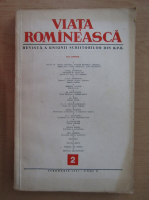 Revista Viata Romaneasca, anul X, nr. 2, februarie 1957