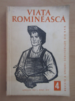 Revista Viata Romaneasca, anul XIV, nr. 4, aprilie 1961