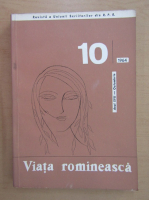 Revista Viata Romaneasca, anul XVII, nr. 10, octombrie 1964