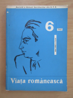 Revista Viata Romaneasca, anul XVIII, nr. 6, iunie 1965