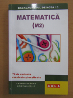 Carmen Dragan - Matematica, M2