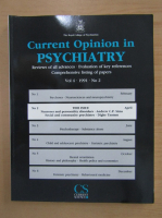 Current Opinion Psychiatry, volumul 4, nr. 2, 1991