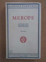 Gabriele D Annunzio - Merope