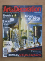 Revista Art et Decoration, nr. 456, noiembrie-decembrie 2009