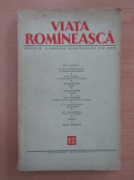 Revista Viata Romaneasca, anul VII, nr. 12, decembrie 1954